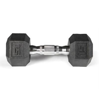 15 Pounds Hex Dumbbell